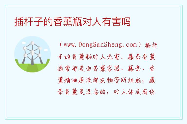 插杆子的香薰瓶对人有害吗 