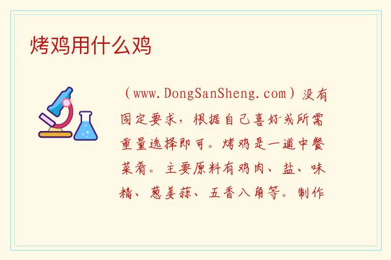 烤鸡用什么鸡 